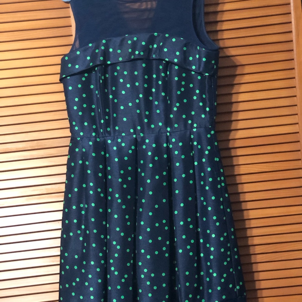 DRESS BLUE GREEN